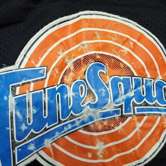 Vintage Champion Men's Basketball Jersey XL Blue Tune Squad Bugs Bunny #1 - Picture 3 of 10